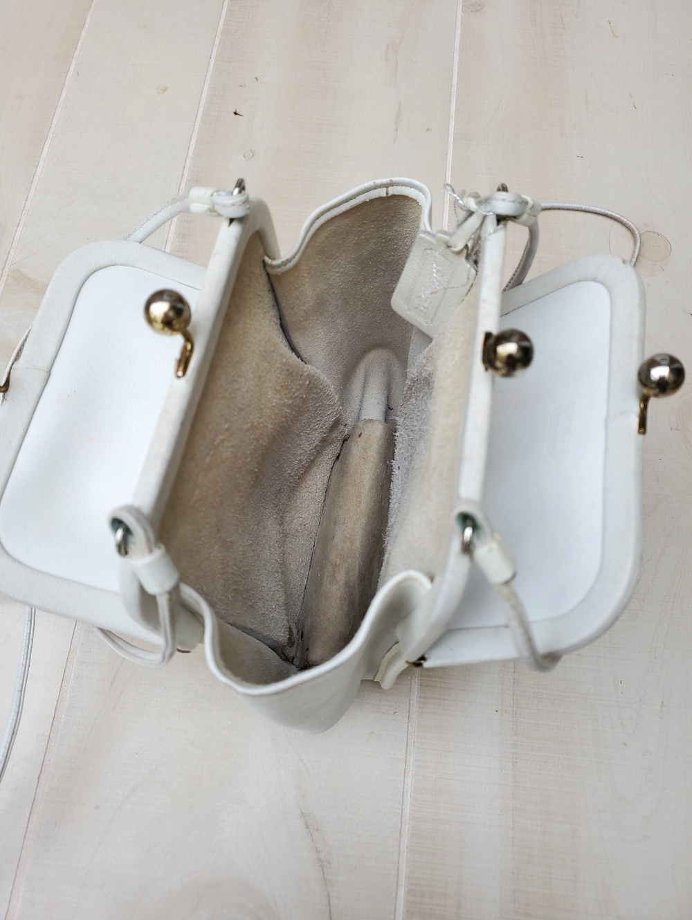 Vintage Coach Kisslock Frame Bag - Picture 7 of 12